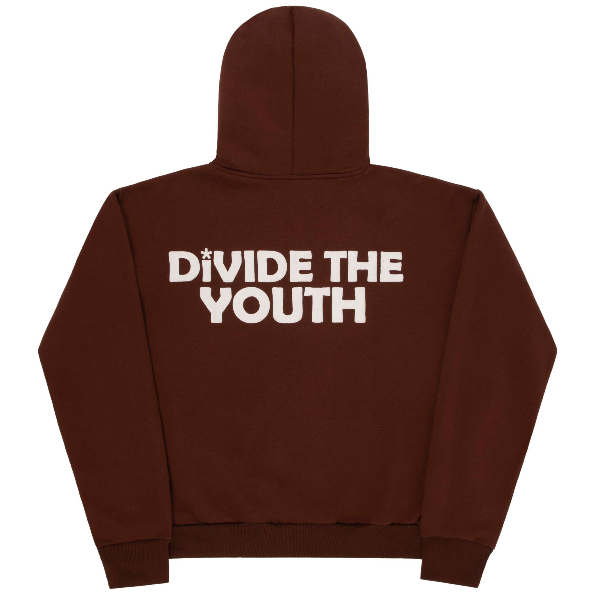 Full Zip Logo Hoodie (Mocha Brown)