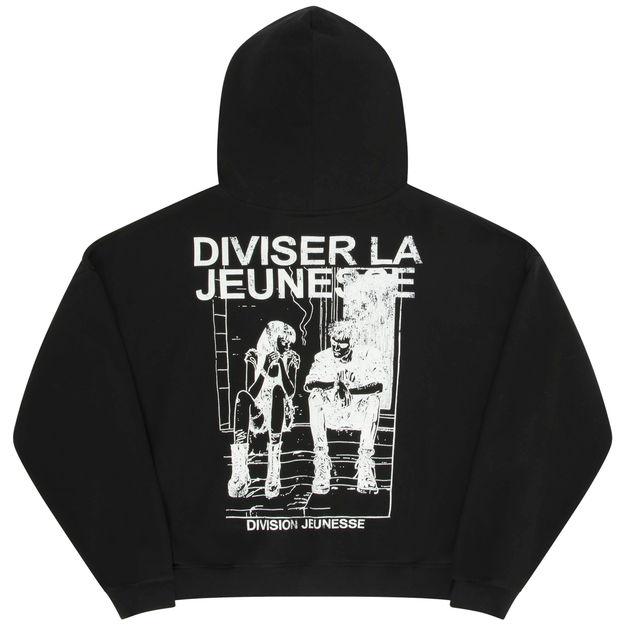 Diviser La Jeunesse Hoodie (Black) – dividetheyouth
