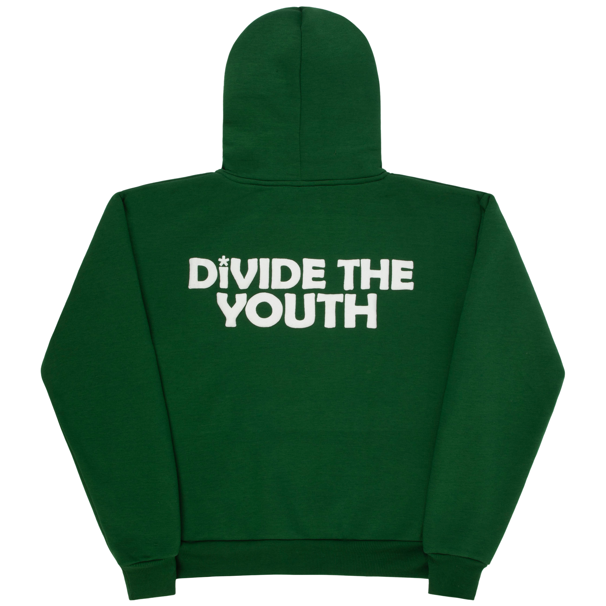 Full Zip Logo Hoodie (Forest Green)
